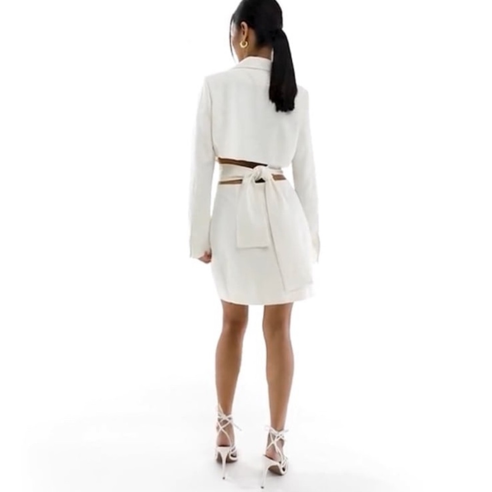 ASOS White Pencil Skirt